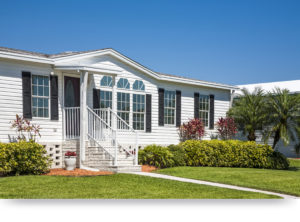 Manufactured home which includes a 10 year manufactured homes warranty.